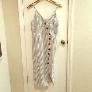 Mint Limit Button Up Dress Size L